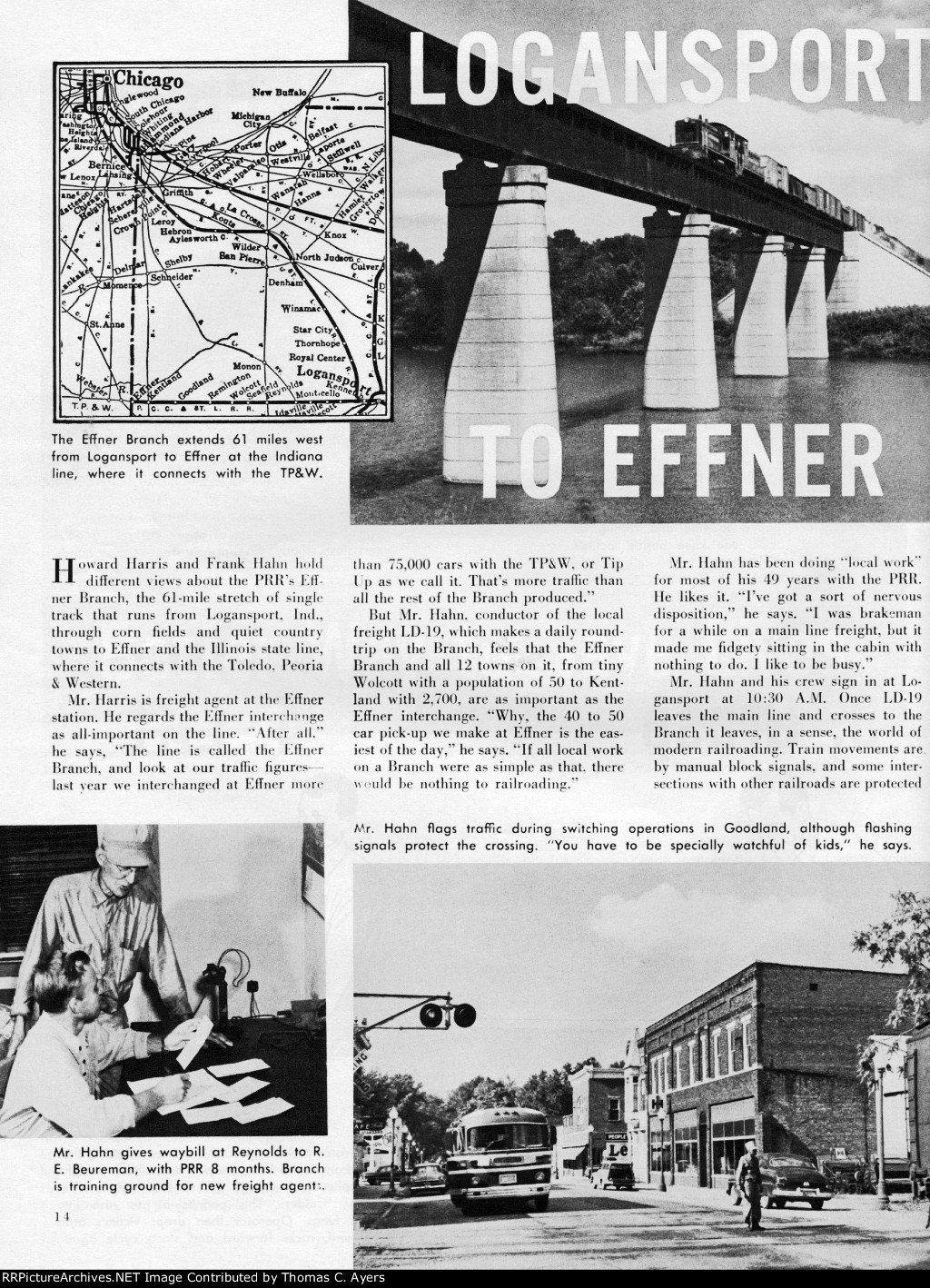 "Logansport To Effner," Page 14, 1952